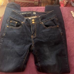 Skinny jeans size 4 stretch dark denim